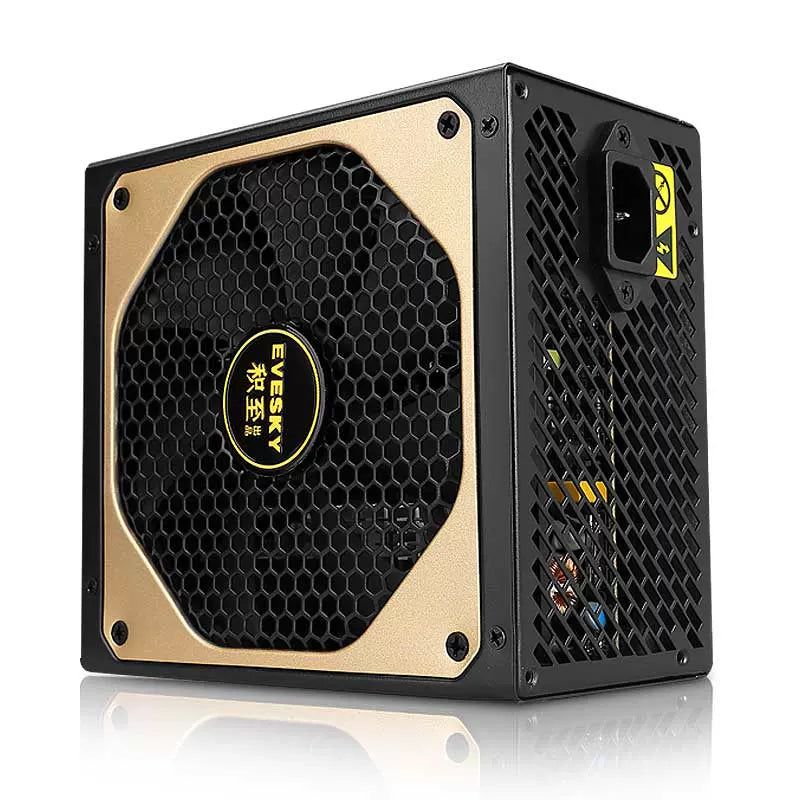 EVESKY 750WS แหล่งจ่ายไฟคอมพิวเตอร์เดสก์ท็อปโฮสต์แหล่งจ่ายไฟ 550W dual 6pin กราฟิกการ์ดแหล่งจ่ายไฟ