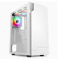 X99 电竞电脑机箱 MATX/ATX侧透机箱 台式电脑主机箱 支持330MM显卡 160MM风冷 E-ATX办公游戏机箱 黑白可选