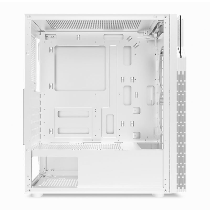 X99 电竞电脑机箱 MATX/ATX侧透机箱 台式电脑主机箱 支持330MM显卡 160MM风冷 E-ATX办公游戏机箱 黑白可选