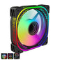 Prism 4Pro second generation fourth generation 12CM chassis cooling fan 5V3 pin ARGB fantasy PWM temperature control silent fan